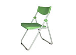 塑鋼折合椅綠色